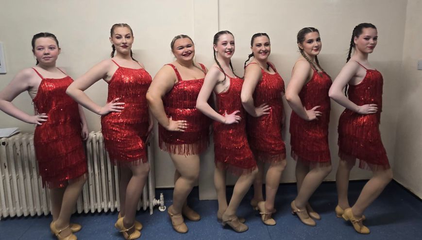 Students performing at Dance Fusion 2026